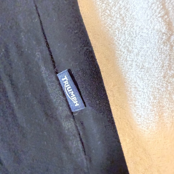 Triumph Motorcycles Black T-Shirt - Picture 3 of 5